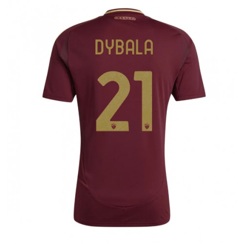 AS Roma Paulo Dybala #21 Domaci Dres 2024-25 Kratak Rukav